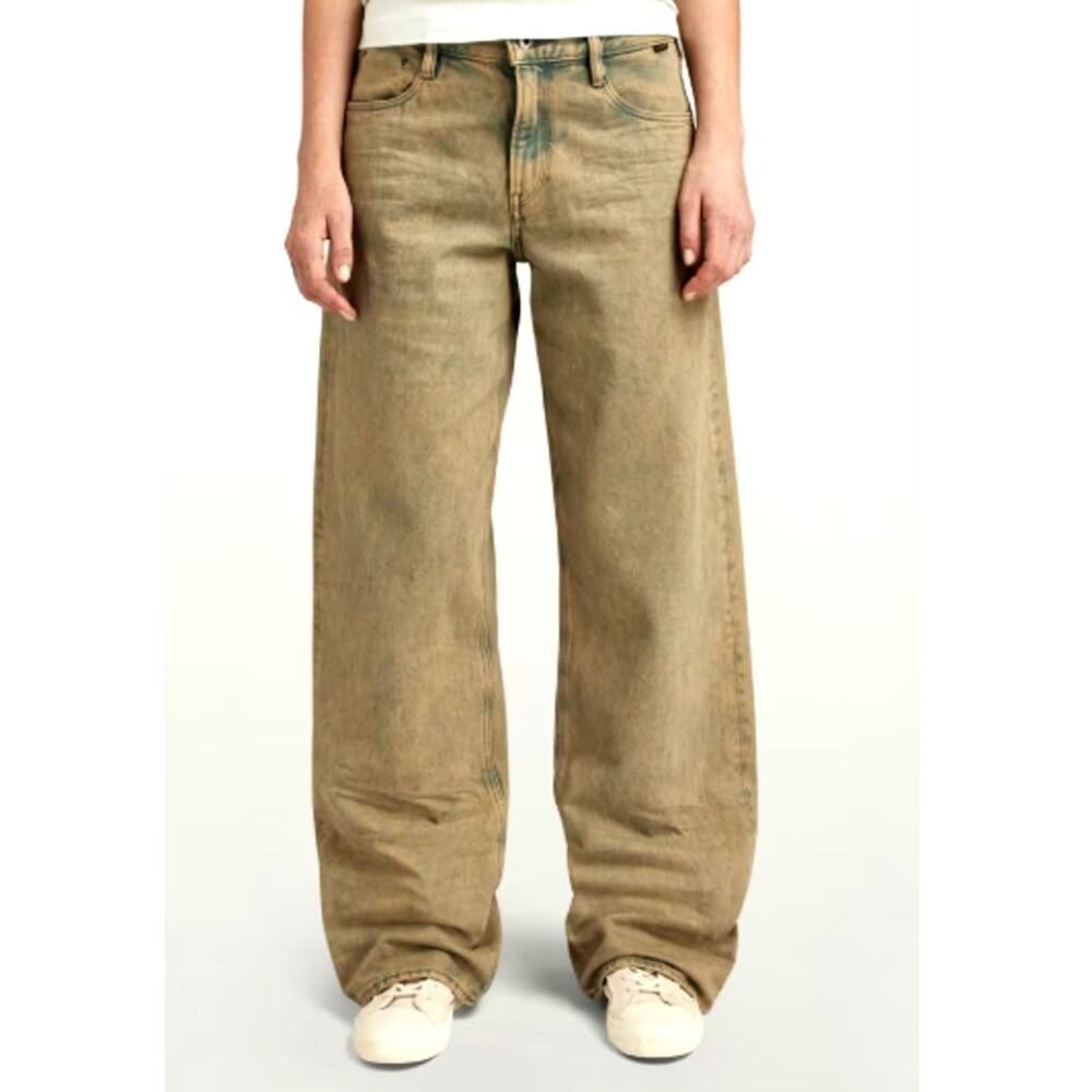 G-Star Faded Sandstorm Judee Low Waist Loose Jeans Size 26/32